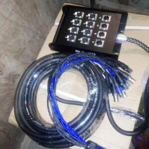 Summer Audio 8 Channels 20 Meter Audio Link flat Snake Cable on Stage Box