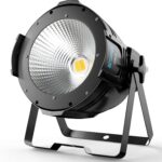 Mace White Stage Par Lights Professional 100W COB Spotlight Bright DJ Light Strobe Lighting for Church,Parties,Wedding,Thearter,Live Events,Stage etc.