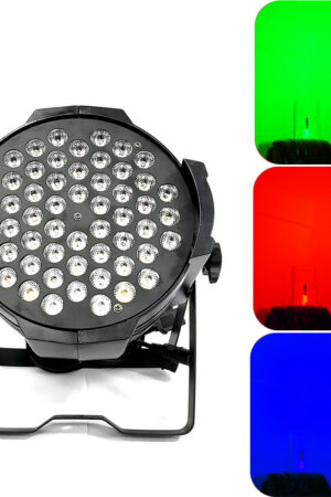 Mace Led Stage Par Light- 54×3w Rgbw