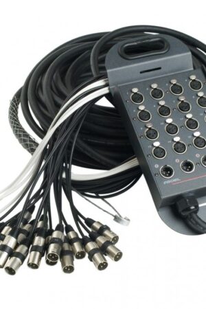 PROEL TN1604 16x4 50 Mts Audio Link Snake Cable with Stage Box
