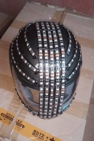 Mace Rgb color Led  helmet