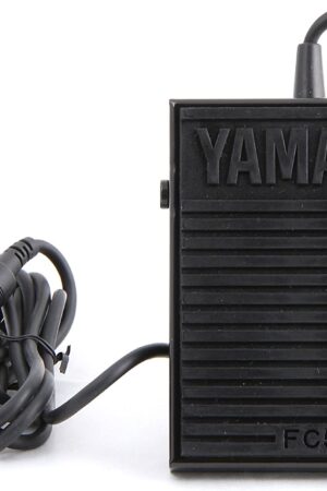 Yamaha FC5 Compact Sustain Pedal for Portable Keyboards, black