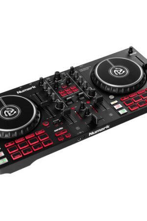 Numark Mixtrack Pro FX DJ Controller for Serato DJ with FX Paddles (Black)