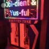 LED DIGITAL MESSAGE BOARD AND DOUBLE BOTTLE PRESENTER