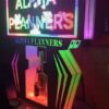 LED DIGITAL MESSAGE BOARD AND SINGLE BOTTLE PRESENTER