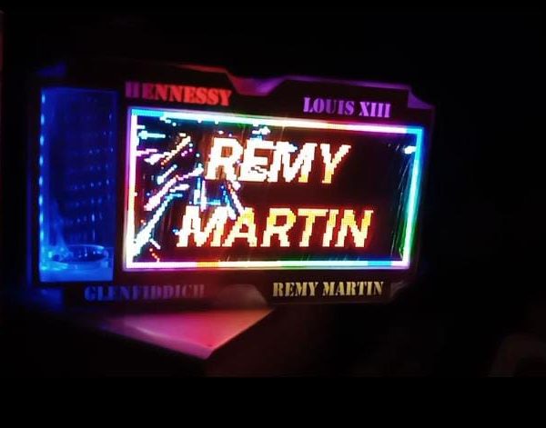 LED DIGITAL MESSAGE BOARD AND WINE CARRIER