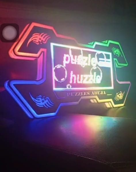 LED DIGITAL MESSAGE BOARD (PSP GAME SHAPE)