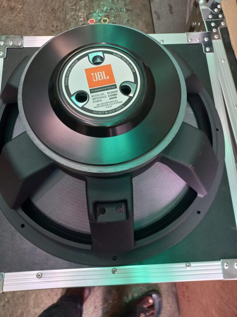 JBL 18″ 4000W Bass replacement woofer (naked speaker) MACE PROMOTIONS
