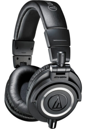 Audio-Technica ATH-M50x Closed-Back Monitor Headphones (Black)