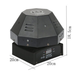 Modern 9 Eyes LED Laser Moving Head Lights Effect DMX Show DJ Beam Stage Light(9 lens moving head light)