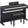 Yamaha ARIUS YDP-145 88-Key Console Digital Piano (Black Walnut)