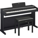 Yamaha ARIUS YDP-145 88-Key Console Digital Piano (Black Walnut)