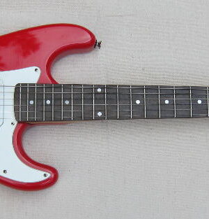 FENDER SQUIRE SQ MM STRAT HT- LEAD GUITAR BLACK & RED
