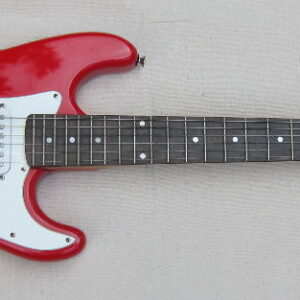 FENDER SQUIRE SQ MM STRAT HT- LEAD GUITAR BLACK & RED