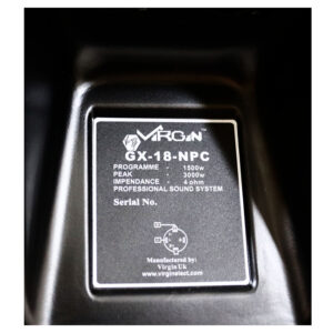 Virgin Sound GX-18NPC  18inch two way passive sub-bass system(pair)