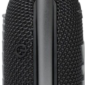 JBL Clip 4: Portable Speaker with Bluetooth, Built-in Battery, Waterproof and Dustproof Feature – Black
