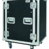 Proel CR415BLKMW 15-Unit Road Ready Rack Case