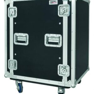 Proel CR415BLKMW 15-Unit Road Ready Rack Case