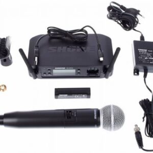 Shure GLXD24/SM58 Digital Wireless Vocal System with SM58 Vocal Microphone