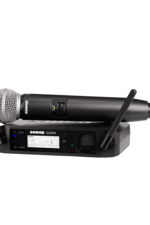 Shure GLXD24/SM58 Digital Wireless Vocal System with SM58 Vocal Microphone