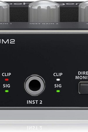 BEHRINGER U-PHORIA UM2 USB AUDIO INTERFACE