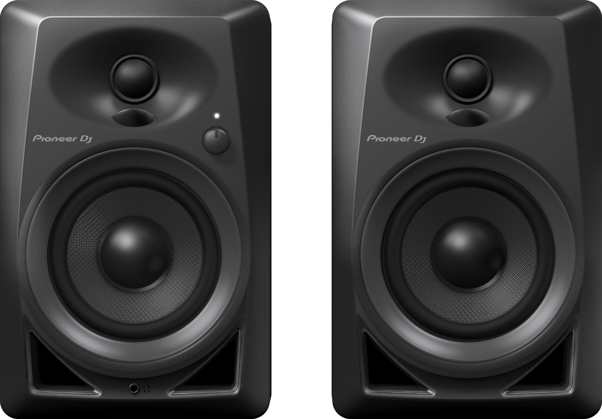 Pioneer DJ DM-40-W - 21W 4" Two-Way Active Monitor (Pair, Black) - Image 2