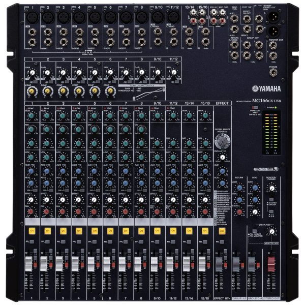 Yamaha MG166CX-USB 16-Channel USB Mixer With Compression and Effects