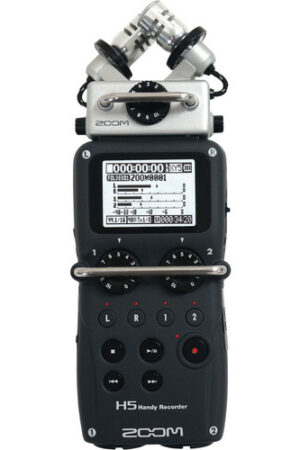 Zoom H5 4-Input / 4-Track Portable Handy Recorder with Interchangeable X/Y Mic Capsule
