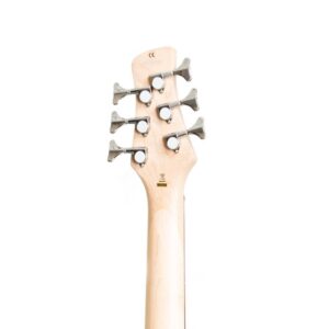 J&D LUTHIERS RM6 6 String Tele Style Contemporary Active Bass Guitar in Natural Satin JD-RM6