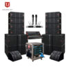 T.i pro 210 double 10 inch line array sound system(complete set)