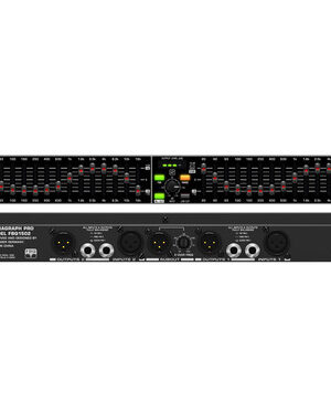 Behringer ULTRAGRAPH PRO FBQ1502 Dual Channel 15-Band Graphic Equalizer with Switchable 6 or 12dB Boost/Cut