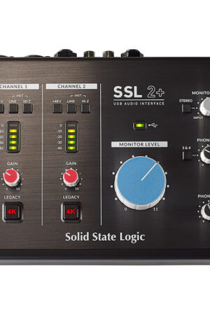 Solid State Logic SSL 2+ USB-C Audio/MIDI Interface