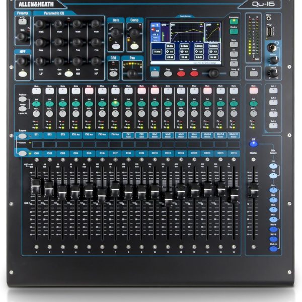 ALLEN & HEATH QU16 RACKMOUNTABLE DIGITAL MIXER