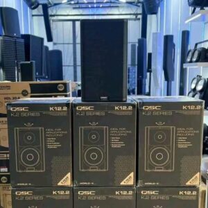 QSC K12.2 Two-Way 12″ 2000W Powered Portable PA Speaker with Integrated Speaker Processor
