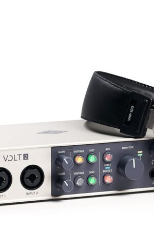 Universal Audio Volt 2 Studio Pack Home Studio Recording Bundle