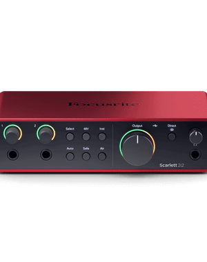 Focusrite Scarlett 2i2 (4th Gen) USB Audio Interface