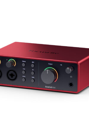 Focusrite Scarlett 4i4 (4th Gen) USB Audio Interface