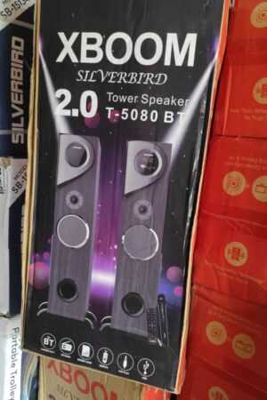 SILVERBIRD Xboom (1000W) Powerful Sound Bluetooth With DVD T-5080 BT