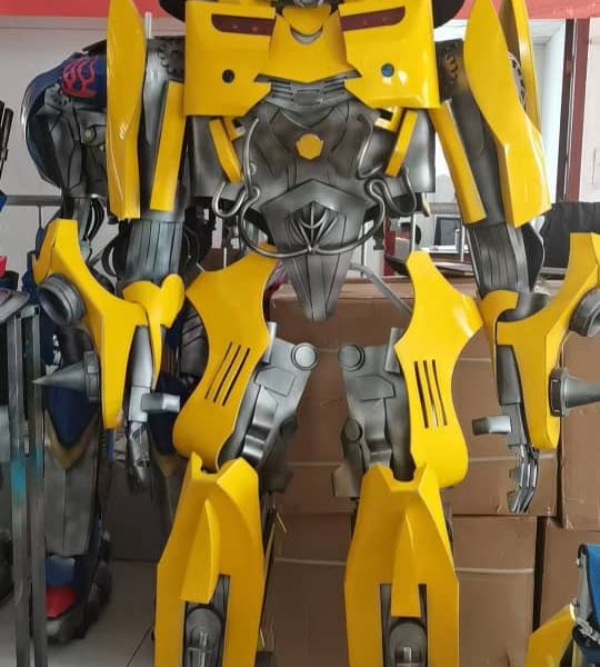 Transformer Statue Robot Costume Cosplay