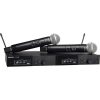 Shure SLXD24D/BETA58A Dual-Channel Digital Wireless Handheld Microphone System with BETA58 Capsules (G58: 470 to 514 MHz)