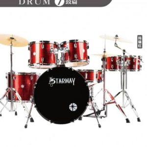 STARWAY Classic 7-Piece Proffesional drum set