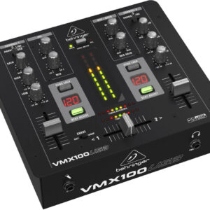 Behringer Pro Mixer VMX100USB 2-Channel DJ Mixer
