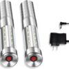 Colorful LED Flash Strobe Baton Champagne WINE BOTTLE RECHARGEABLE HANDHELD LIGHT 2PCS