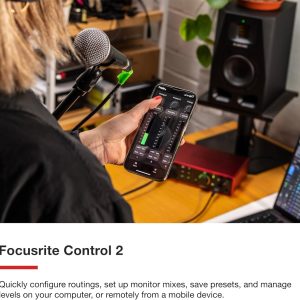 Focusrite Scarlett 16i16 USB-C Audio/MIDI Interface (4th Generation)
