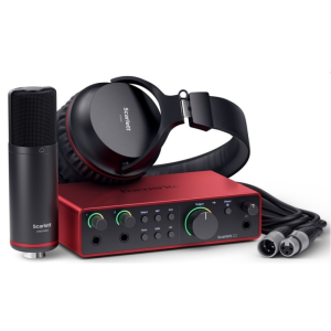 Focusrite Scarlett 2i2 Studio 4th Gen USB Audio Bundle