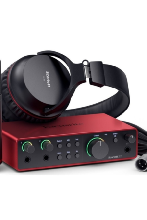 Focusrite Scarlett 2i2 Studio 4th Gen USB Audio Bundle