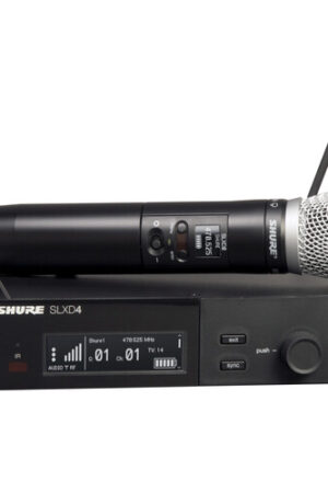 Shure SLXD24/B87A Digital Wireless Handheld Microphone System with Beta 87A Capsule (H55: 514 to 558 MHz)