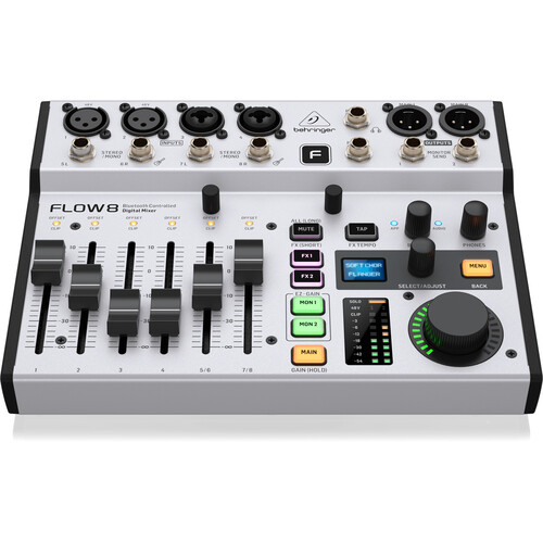 Behringer FLOW 8 Digital Mixer with Bluetooth Audio and Control - Image 2