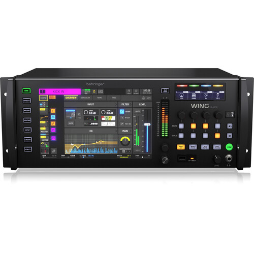 Behringer WING RACK 48-Channel / 28-Bus Full-Stereo Digital Mixing Console (Pro Black, 4 RU - Image 3