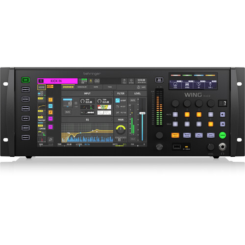 Behringer WING RACK 48-Channel / 28-Bus Full-Stereo Digital Mixing Console (Pro Black, 4 RU - Image 4
